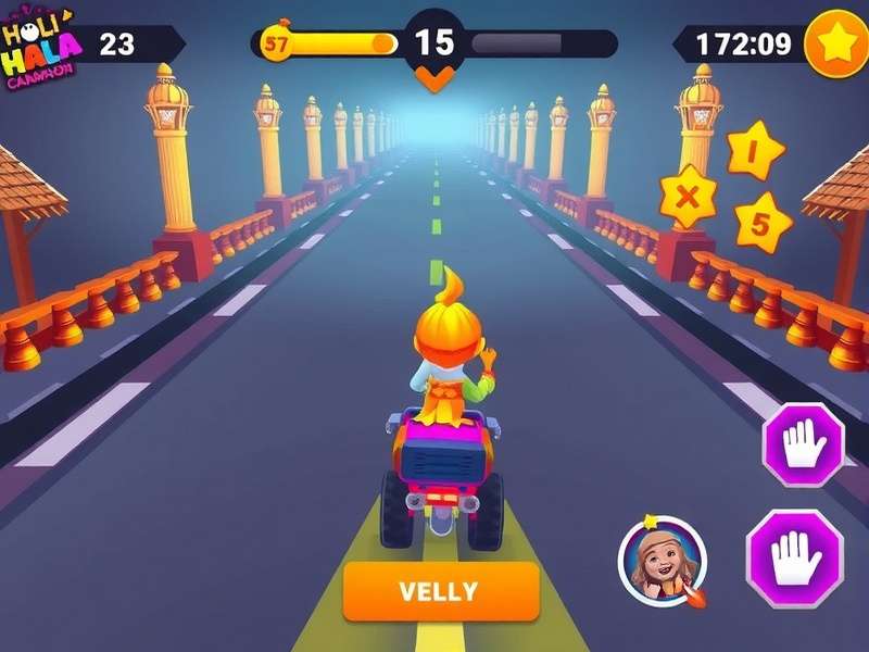 Holi Race Champion Gameplay Screenshot